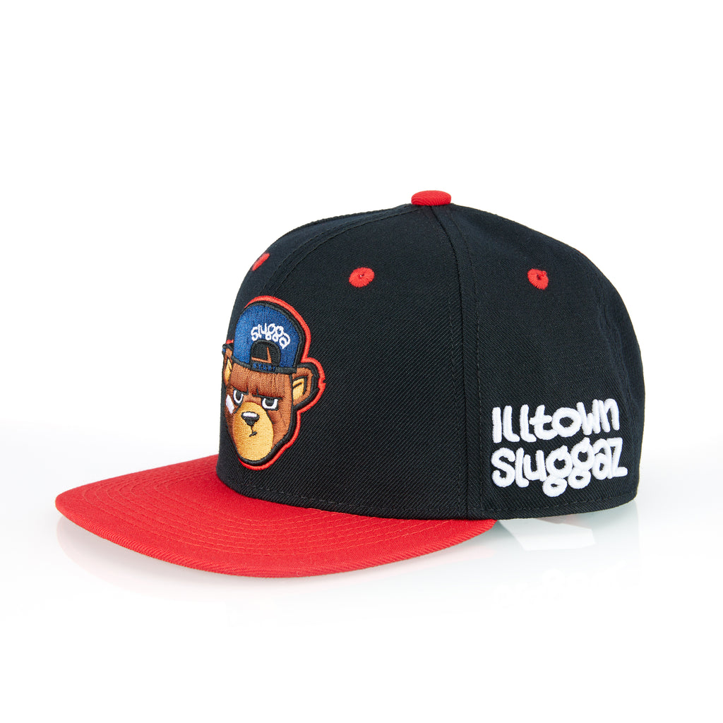 Slugga Originals Hat - Black Red Edition