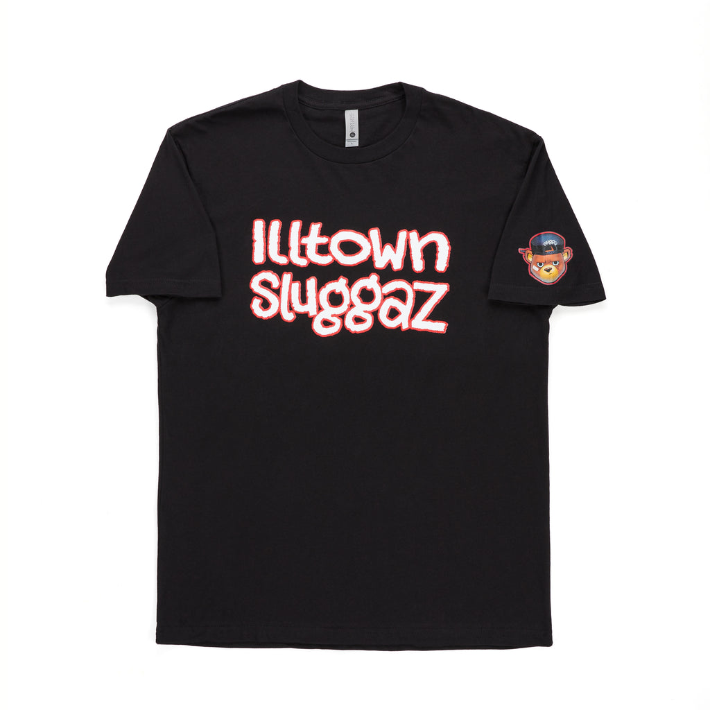 Illtown Sluggaz Logo - Black Tee