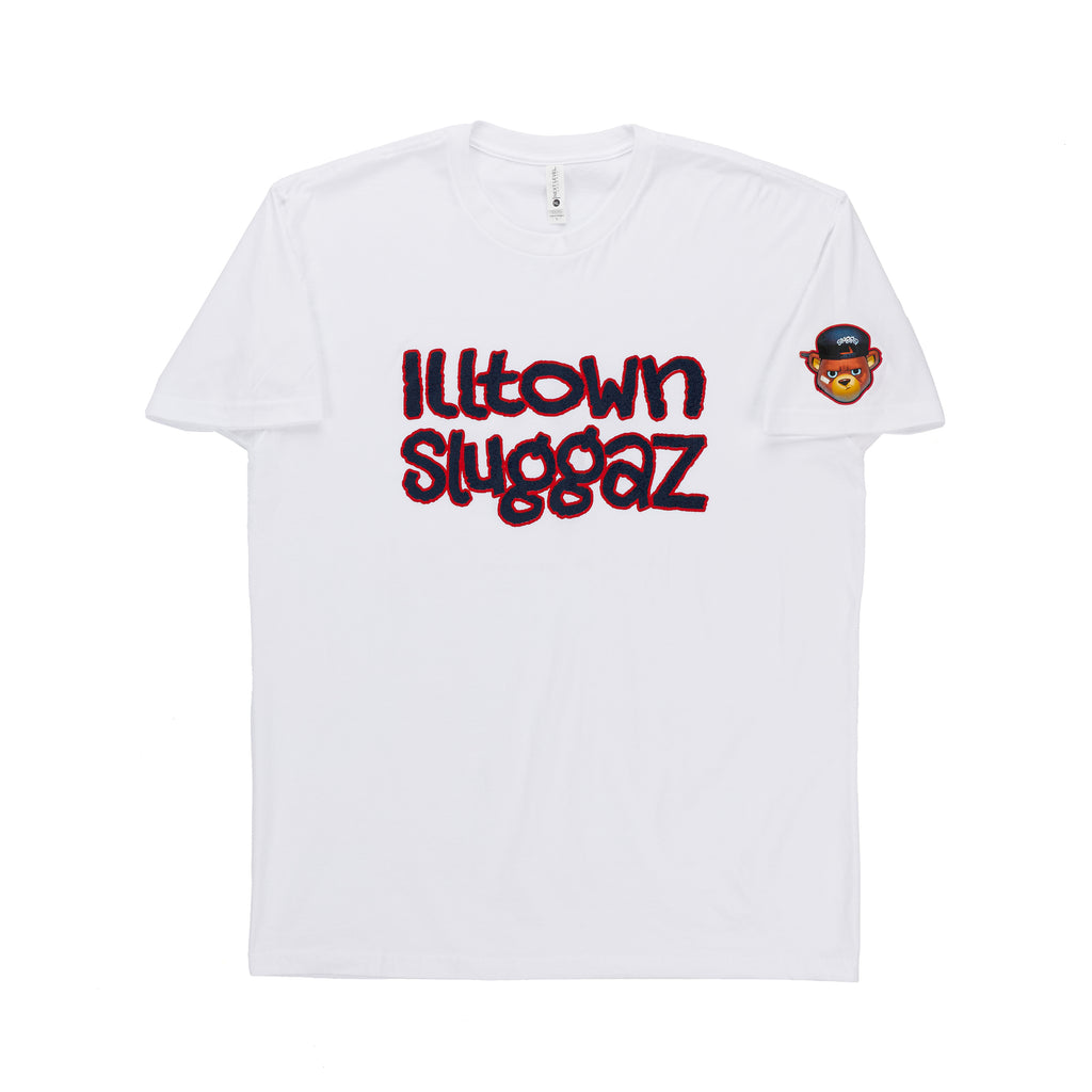 Illtown Sluggaz Logo - White Tee