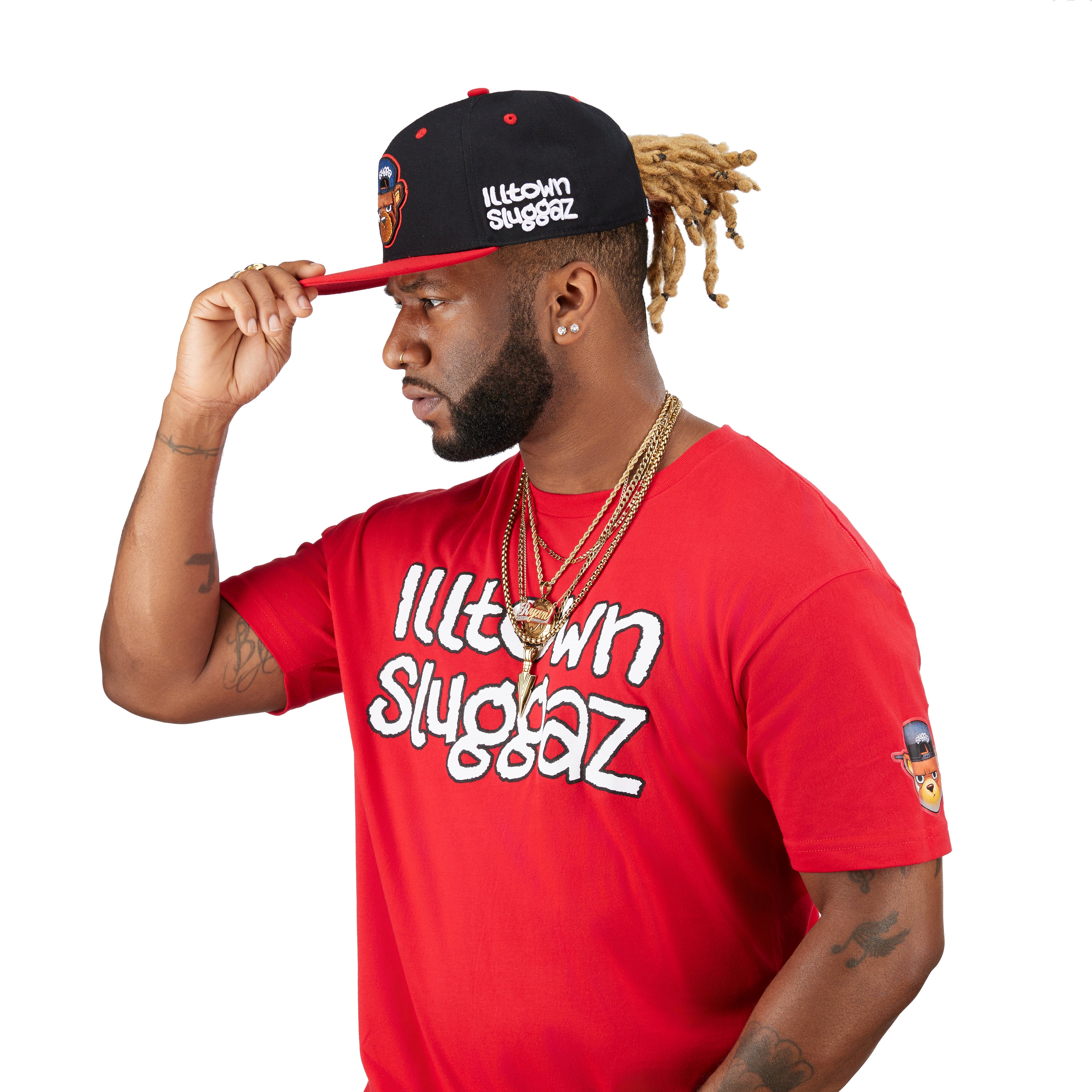Slugga Originals Hat - Black Red Edition